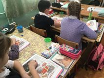 Урок ИЗО "Кто такие богатыри"