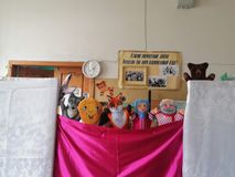 Репетиции сказки "Колобок"