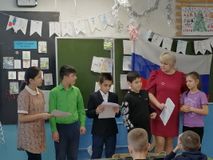 Тематический классный час в 5 А классе